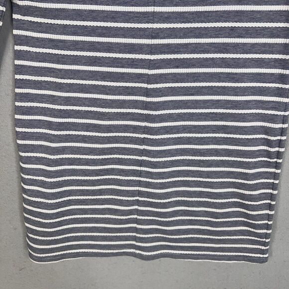 Sail to Sable Dress Womens Small Navy White Striped Coastal Nautical Preppy STS - Picture 8 of 13
